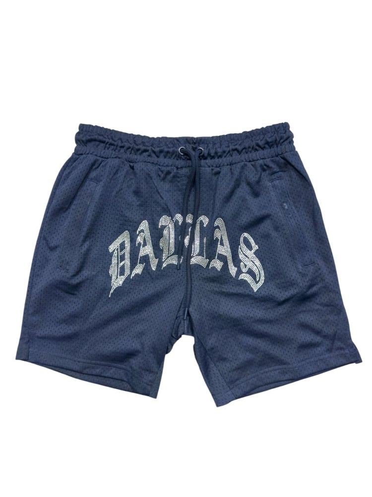 DALLAS MESH SHORTS (NAVY)
