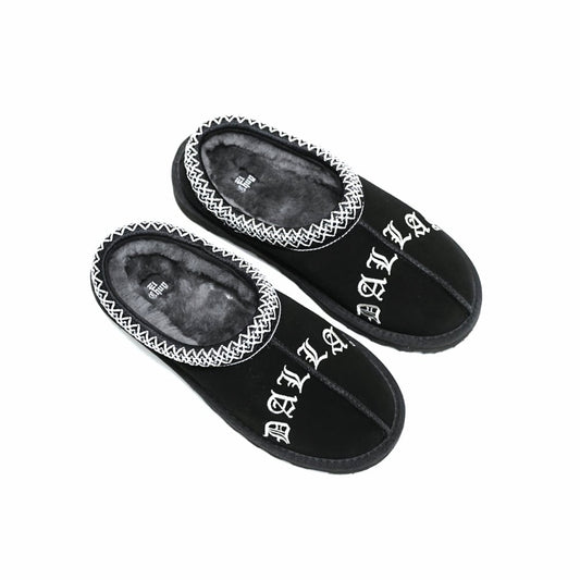 DALLAS NOIR SLIPPERS (NOW SHIPPING)