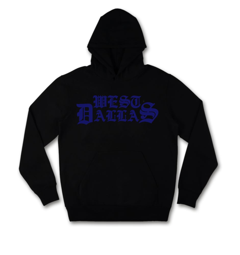 WEST DALLAS HOODIE (BLK/BLUE)