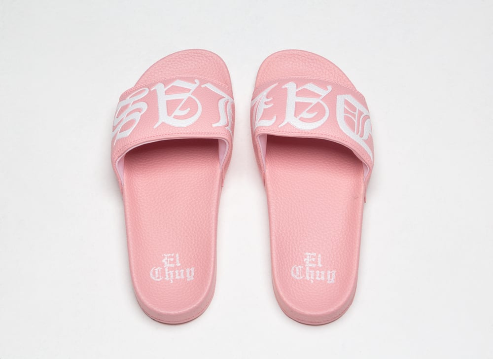 DALLAS PINK SLIDES  KIDS AND ADULTS (PREORDER)
