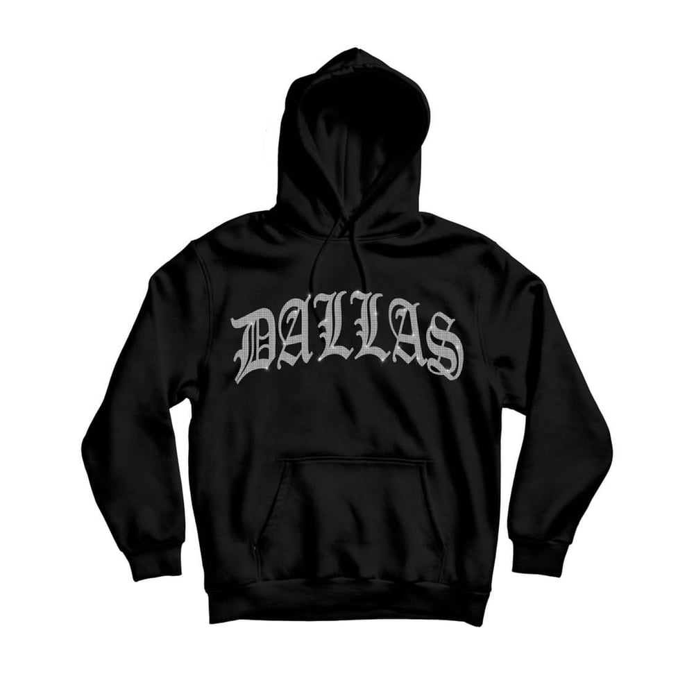 DALLAS RHINESTONE HOODIE