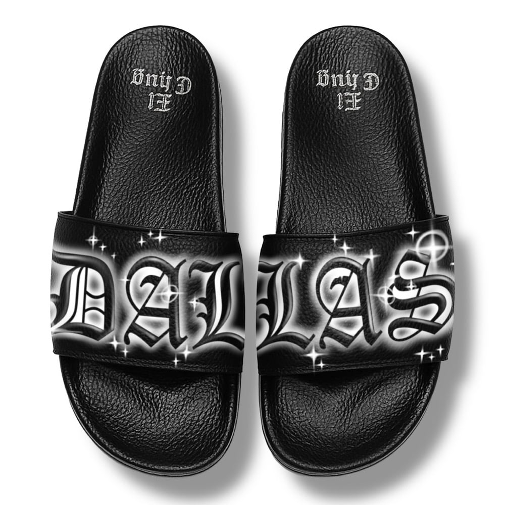 DALLAS AIRBRUSH SLIDES  (PREORDER)