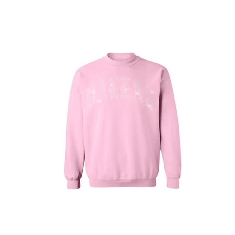 DALLAS BLING CREWNECK (PINK)