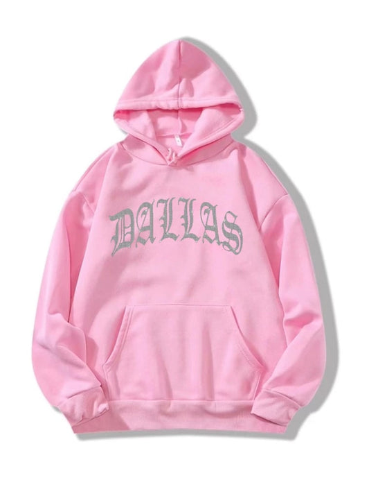DALLAS BLING HOODIE (PINK)