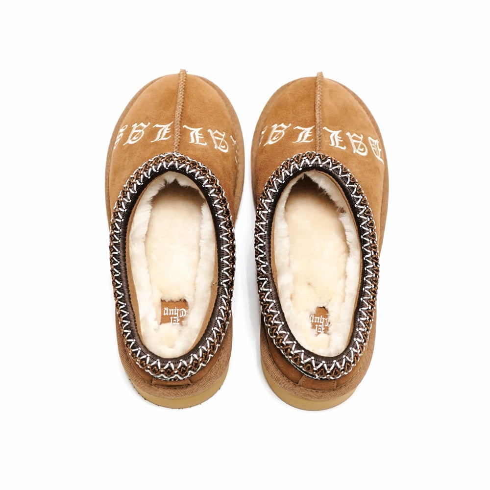 DALLAS BROWN SLIPPERS (NOW SHIPPING)