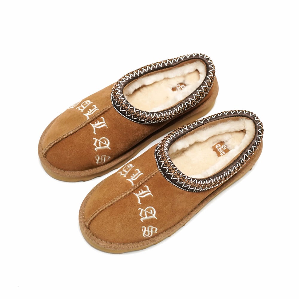 DALLAS BROWN SLIPPERS (NOW SHIPPING)