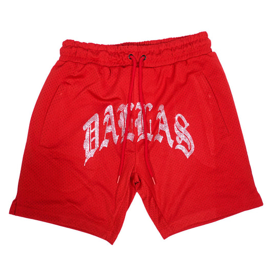DALLAS MESH SHORTS (RED)