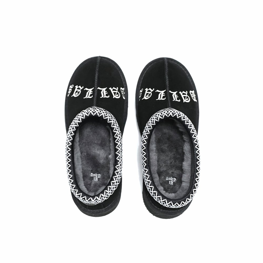 DALLAS NOIR SLIPPERS (NOW SHIPPING)