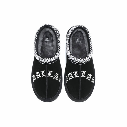 DALLAS NOIR SLIPPERS (NOW SHIPPING)