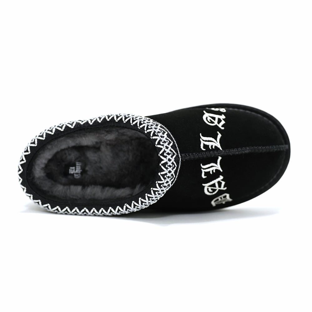 DALLAS NOIR SLIPPERS (NOW SHIPPING)