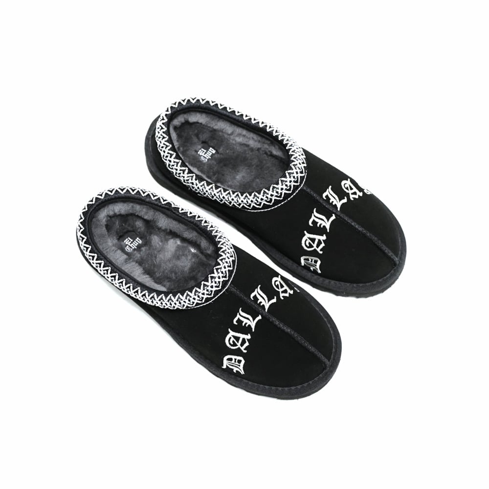 DALLAS NOIR SLIPPERS (NOW SHIPPING)
