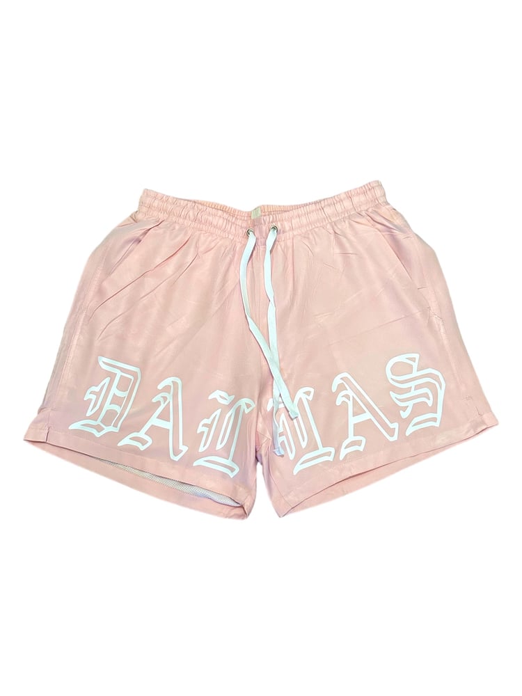 DALLAS SWIM TRUNKS (PINK)